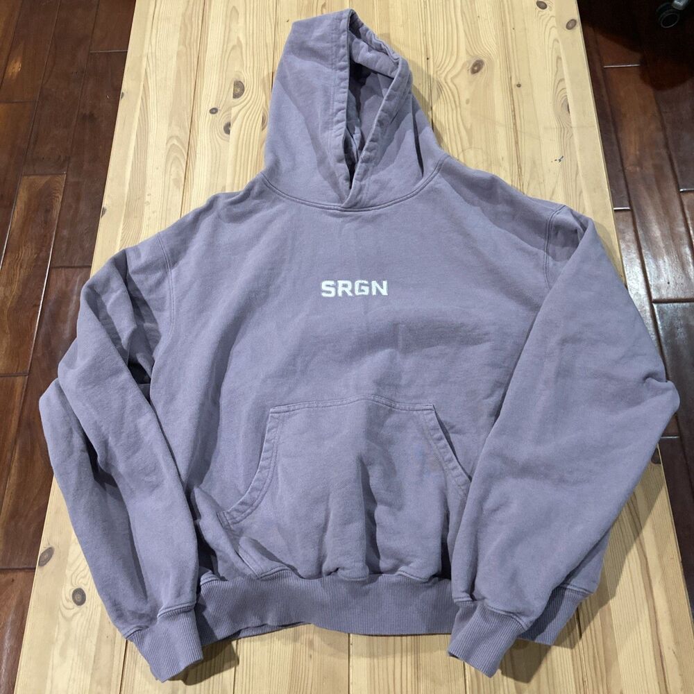 Shoe Surgeon Hoodie Mens S Lavender Pullover Sweatshirt Merch Rare SRGN Academy